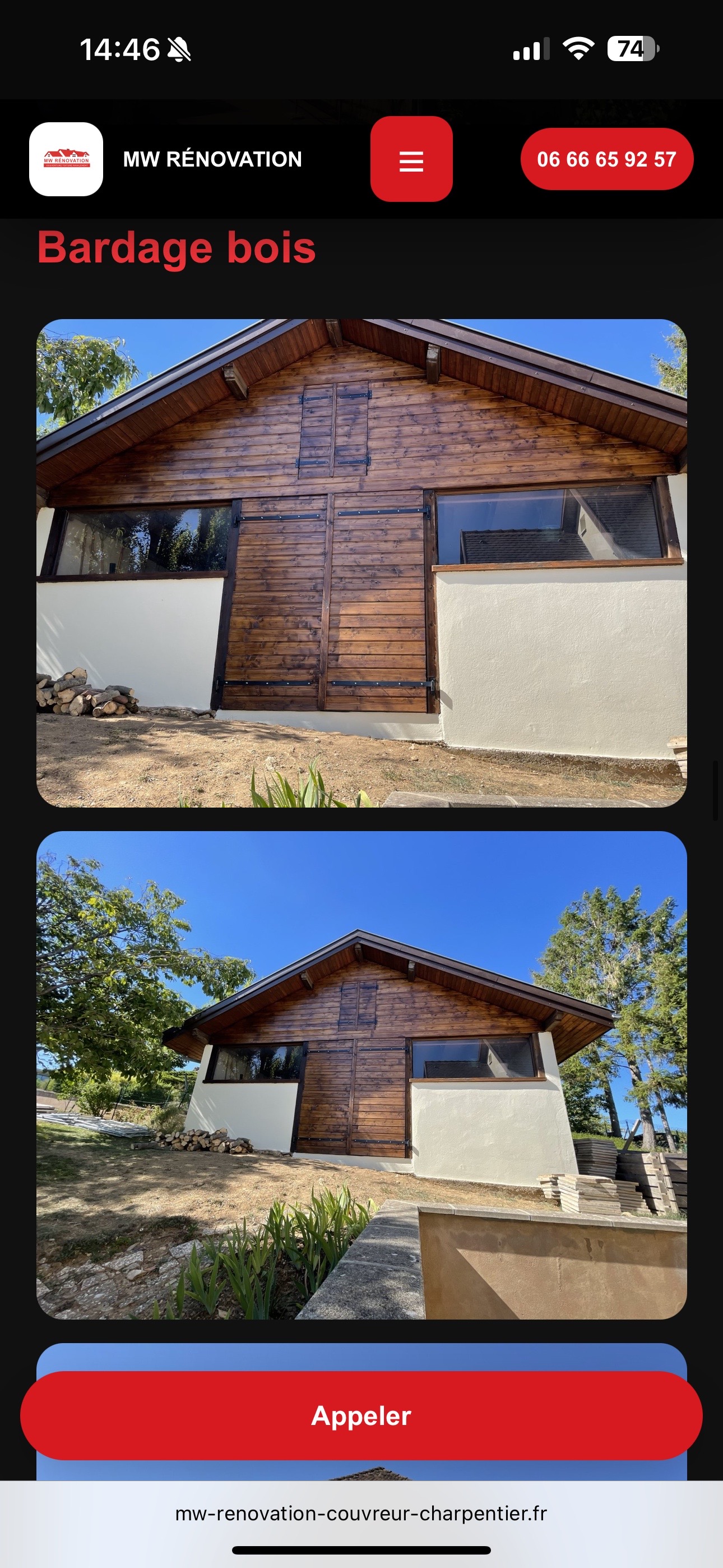 Bardage bois - MW Rénovation