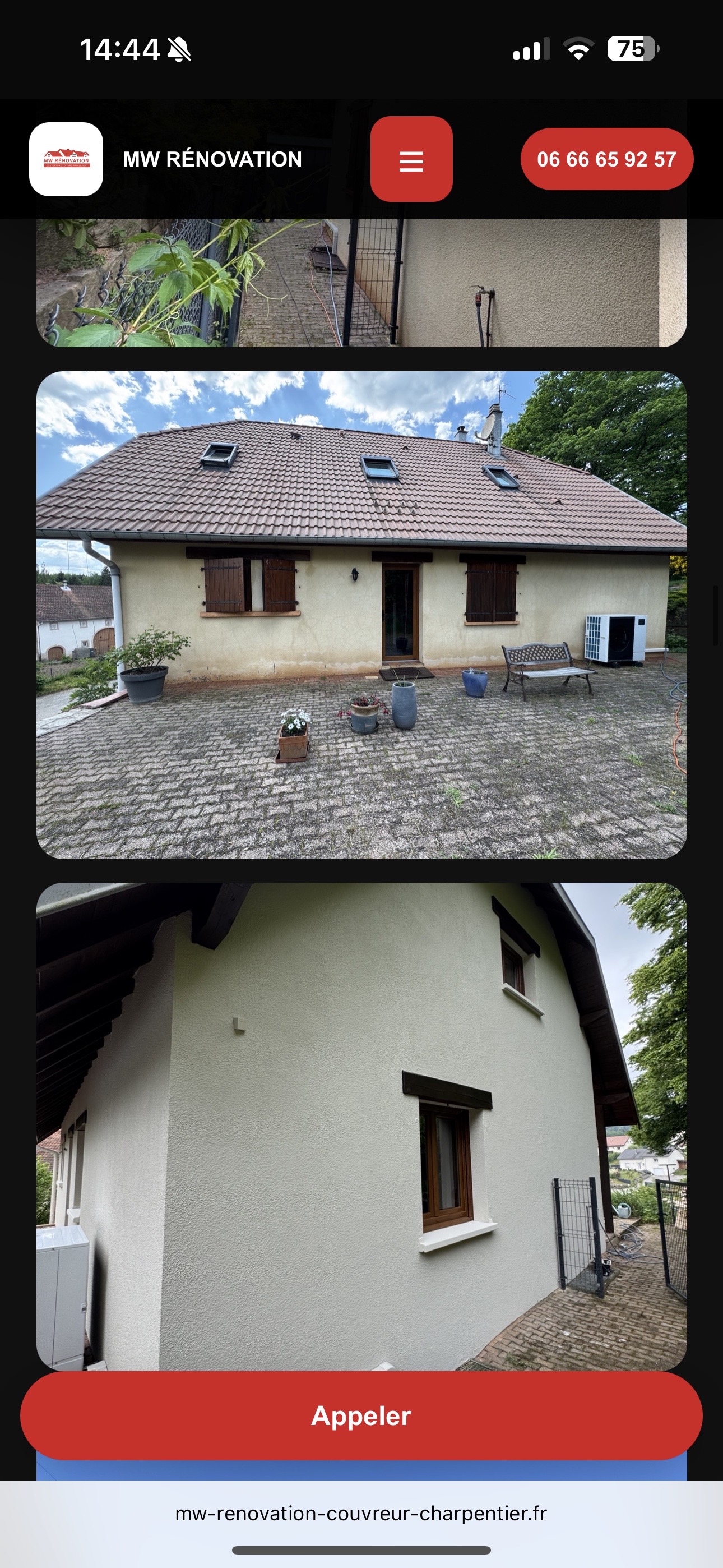 Ravalement de façade - MW Rénovation