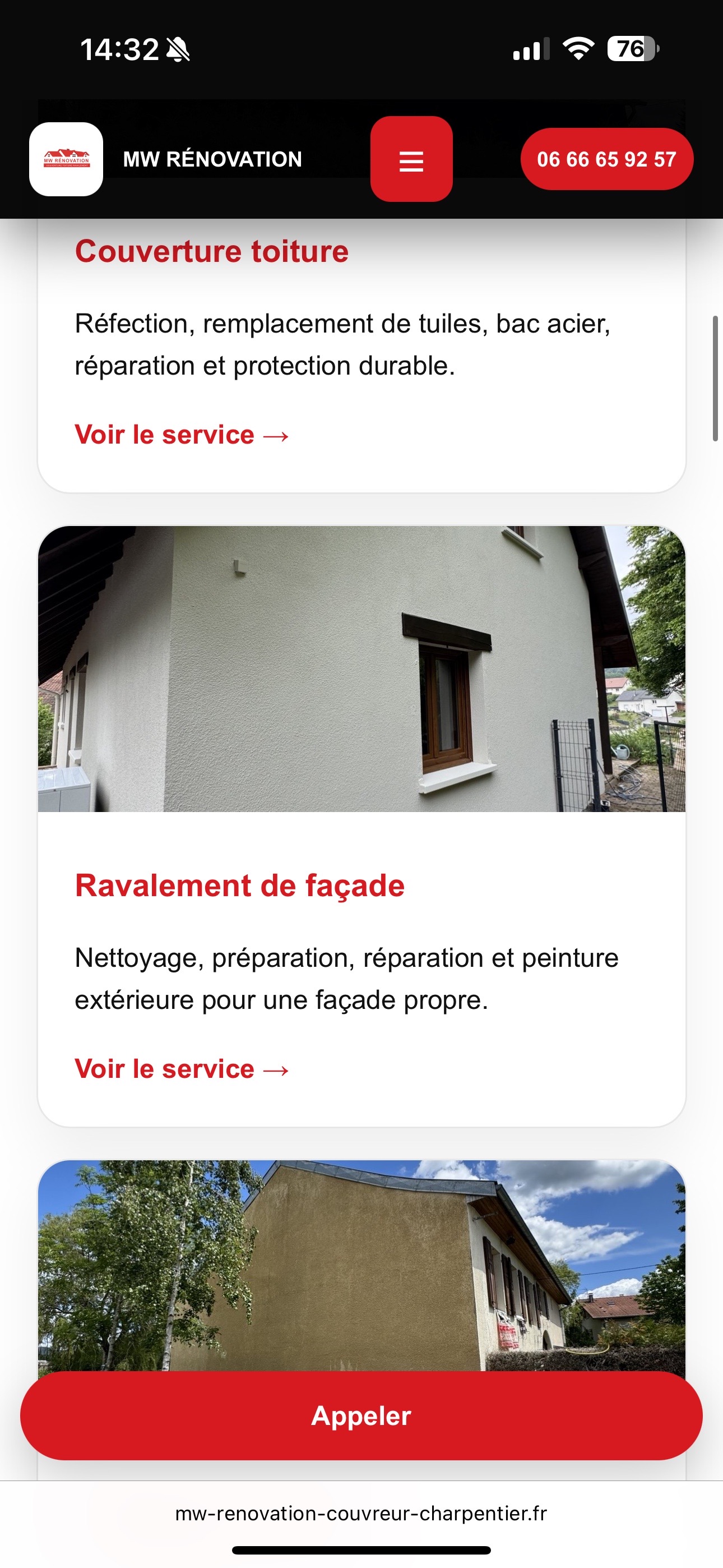 Ravalement de façade - MW Rénovation
